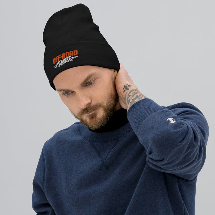 Off-Road Junkie Embroidered Beanie