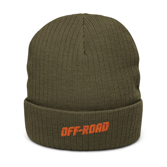 OFF-ROAD Ribbed Knit Beanie