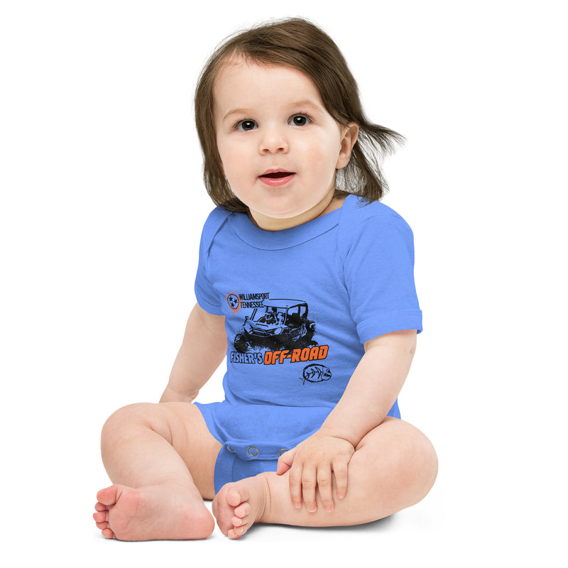 Load image into Gallery viewer, Fisher&#39;s Off-Road One-Piece Baby
