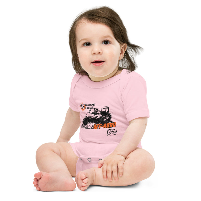 Load image into Gallery viewer, Fisher&#39;s Off-Road One-Piece Baby
