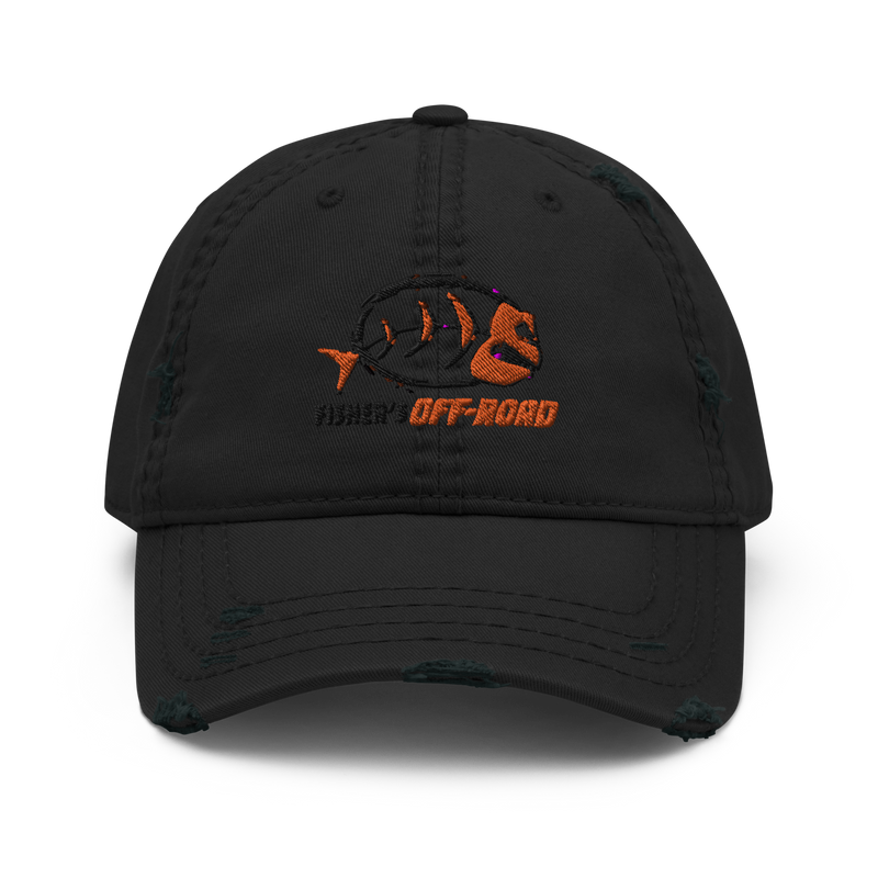Load image into Gallery viewer, Fisher&#39;s Off-Road Low Profile Distressed Hat

