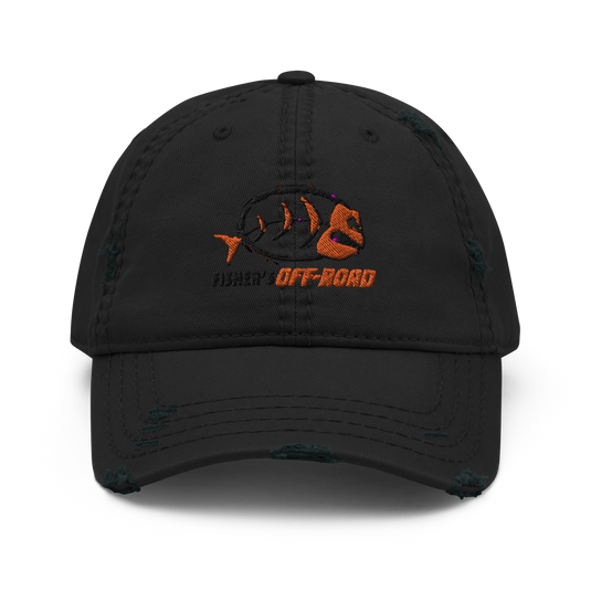 Fisher's Off-Road Low Profile Distressed Hat