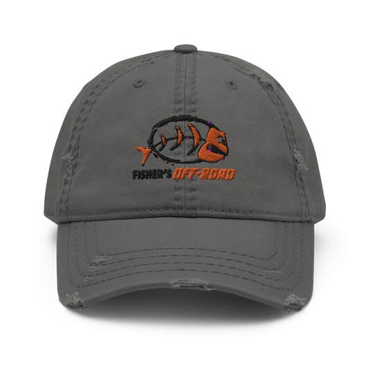 Fisher's Off-Road Low Profile Distressed Hat