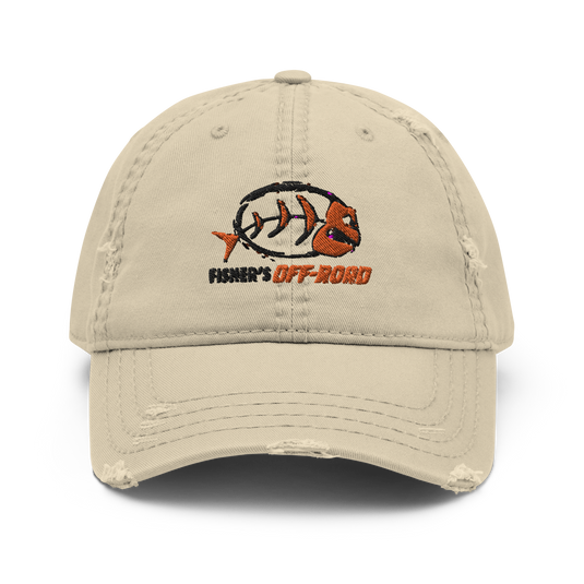 Fisher's Off-Road Low Profile Distressed Hat