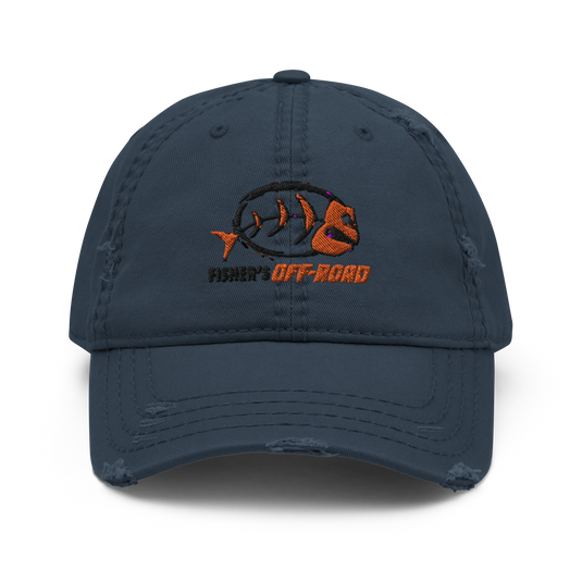 Fisher's Off-Road Low Profile Distressed Hat