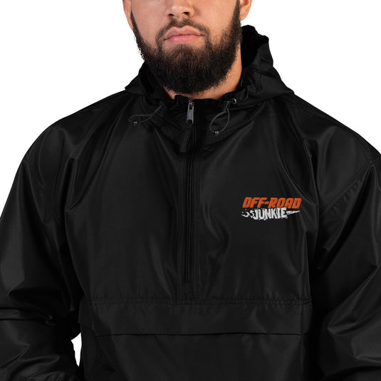 Off-Road Junkie Embroidered Packable Jacket