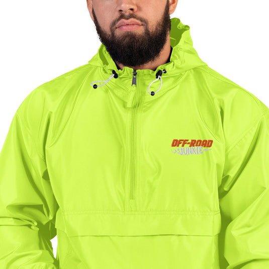 Off-Road Junkie Embroidered Packable Jacket