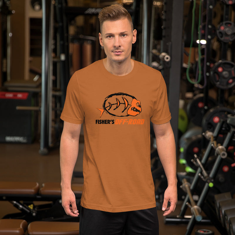 Load image into Gallery viewer, Fisher&#39;s Off-Road Logo Unisex T-shirt
