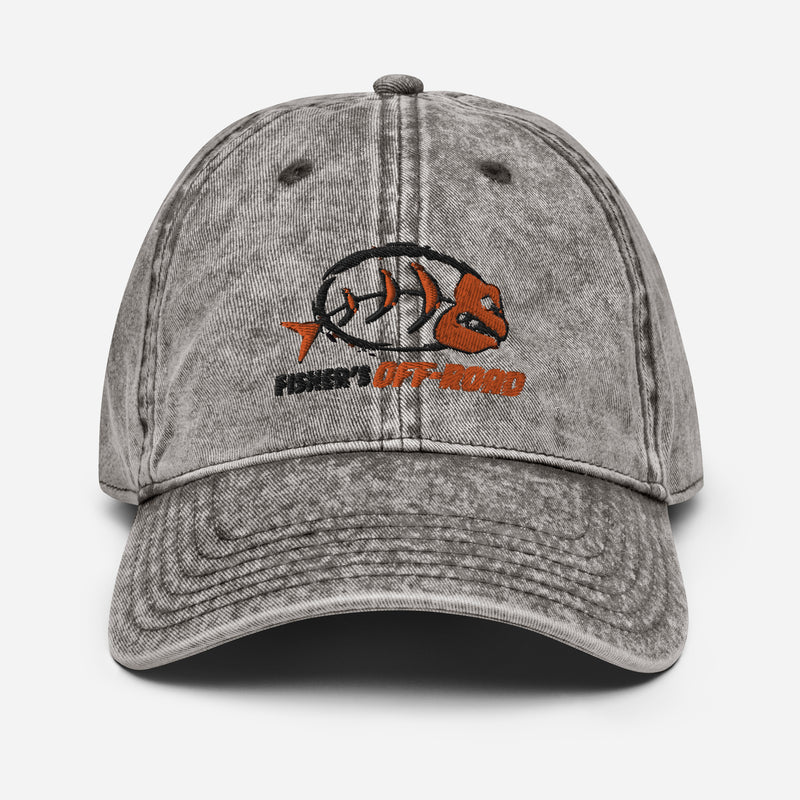 Load image into Gallery viewer, Fisher&#39;s Off-Road Vintage Cotton Twill Cap
