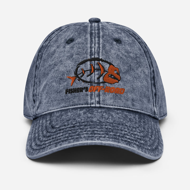Load image into Gallery viewer, Fisher&#39;s Off-Road Vintage Cotton Twill Cap
